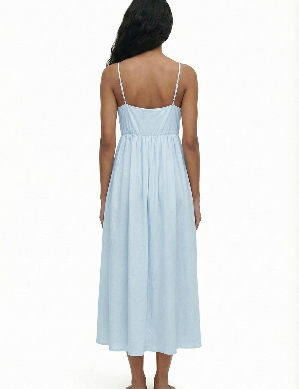 Sunday dress in light blue