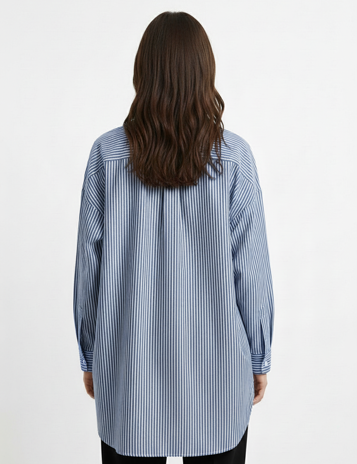 Striped tunic in blue