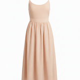 Riviera dress in peach