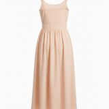 Riviera dress in peach