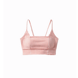 Checkered tank in red