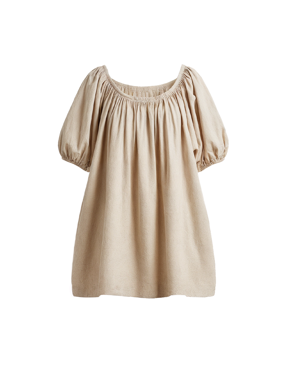 Everyday mini dress in ivory