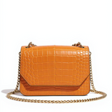 Croc leather bag