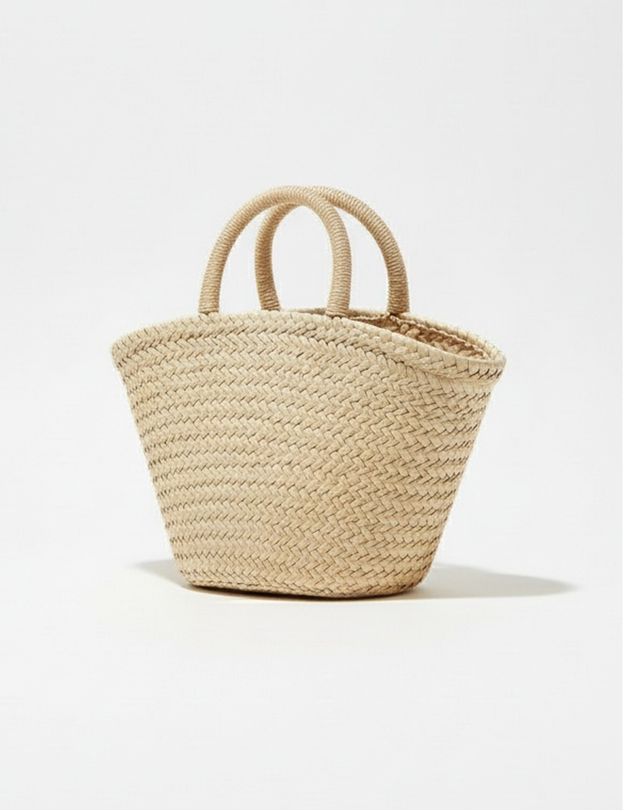 Straw market tote