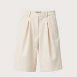 Chino short in ivory