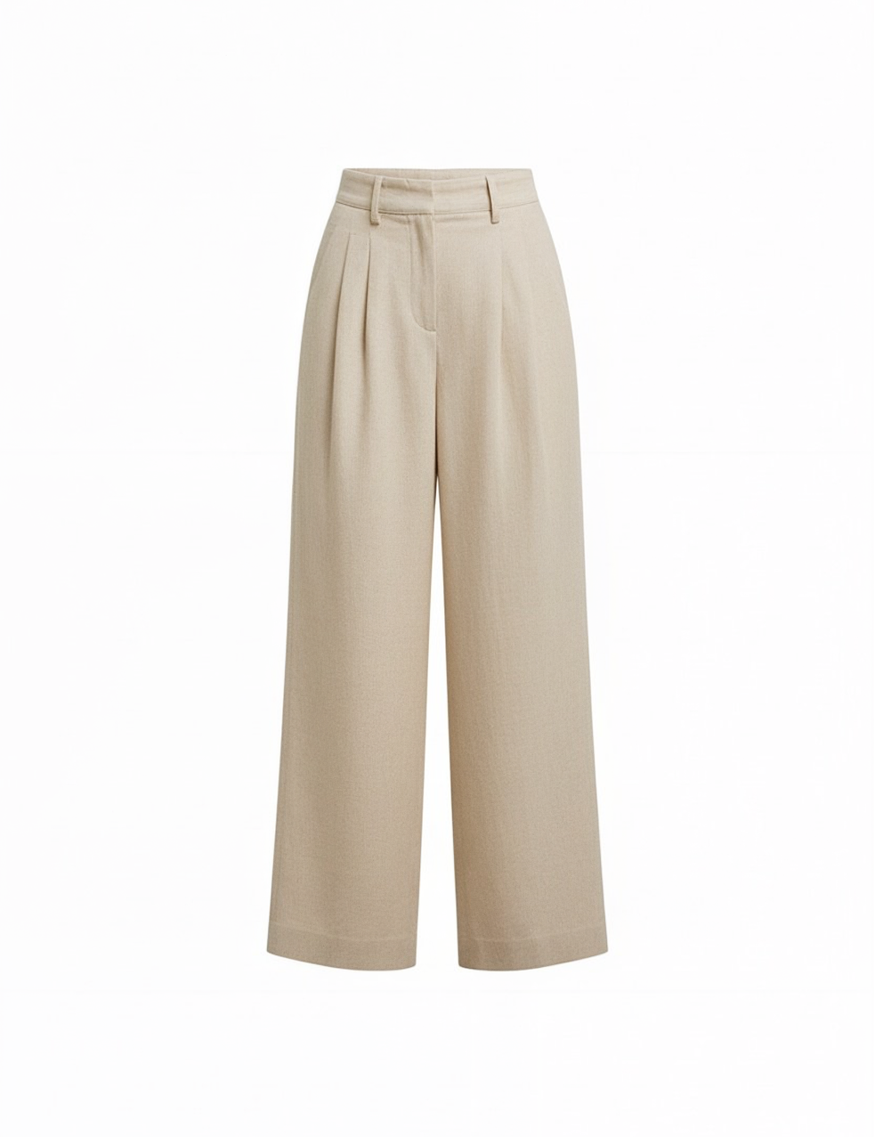 Silk trouser in ivory