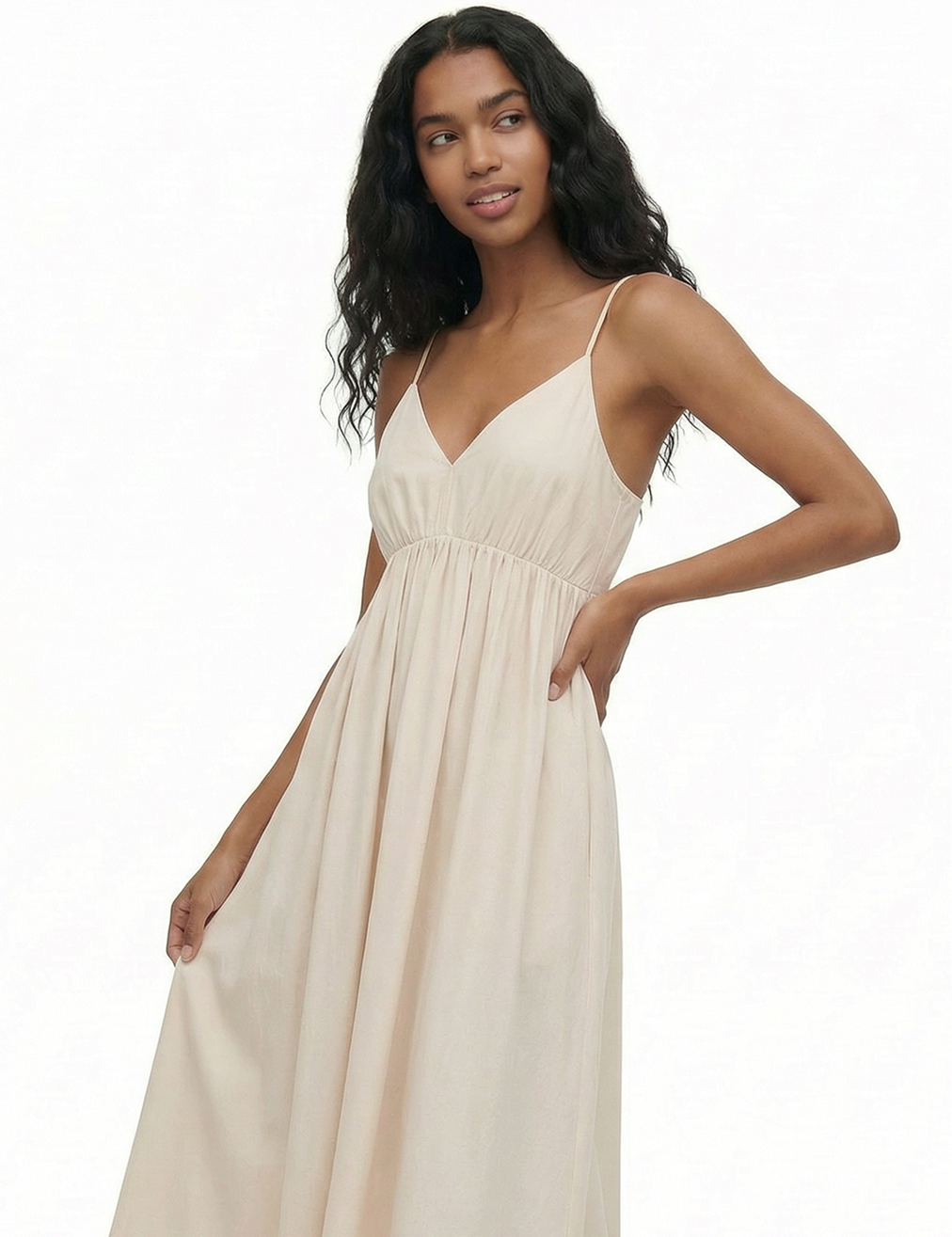 Sunday dress in ivory