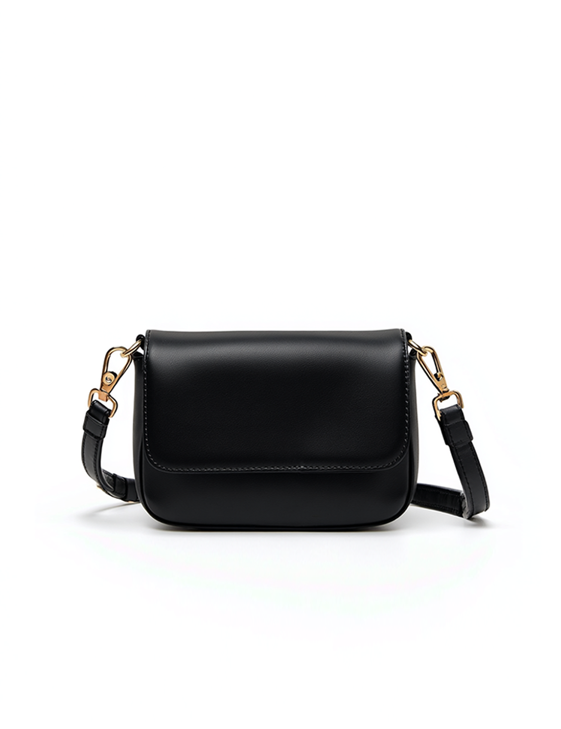 Leather shoulder bag