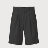 Chino short in gray