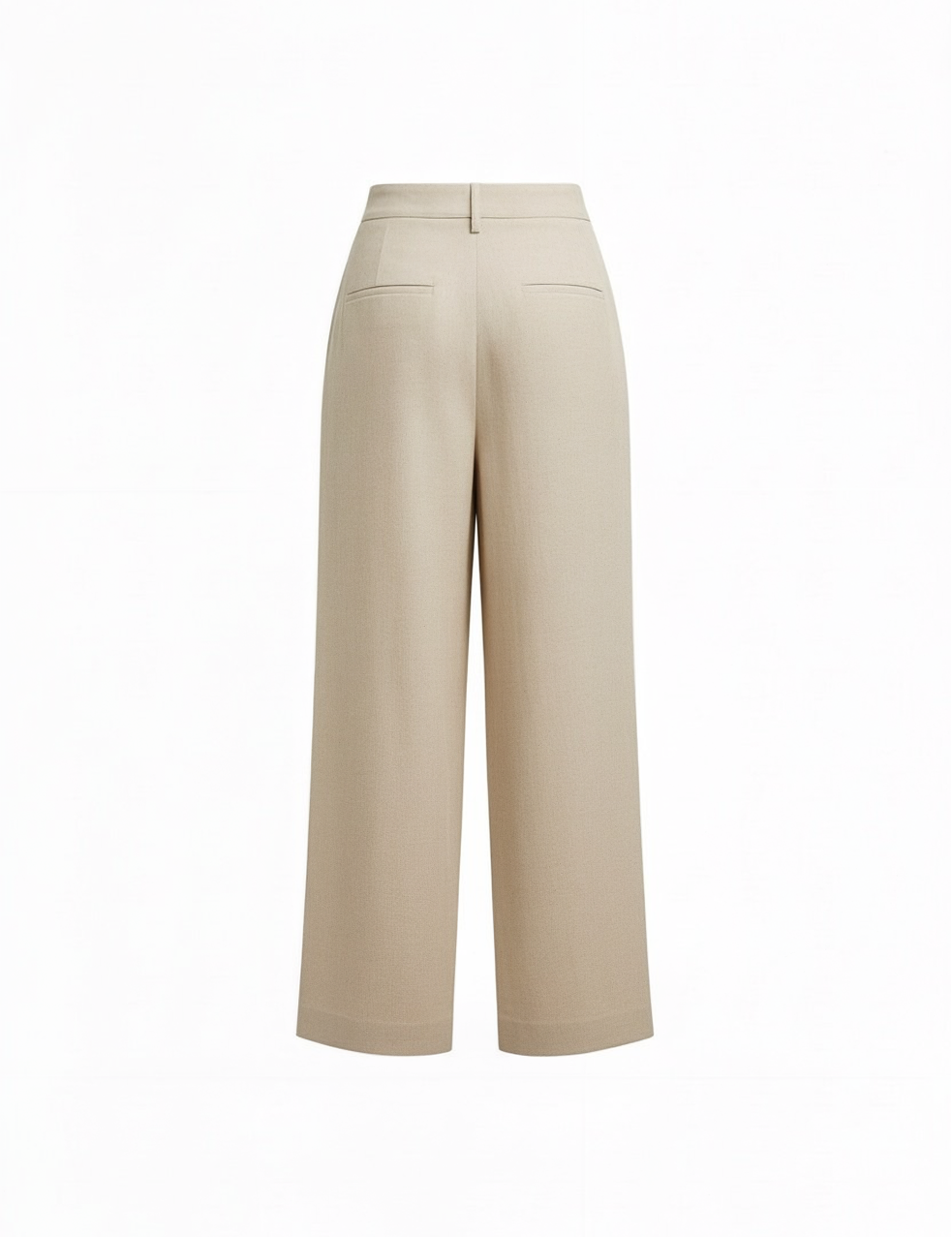 Silk trouser in ivory