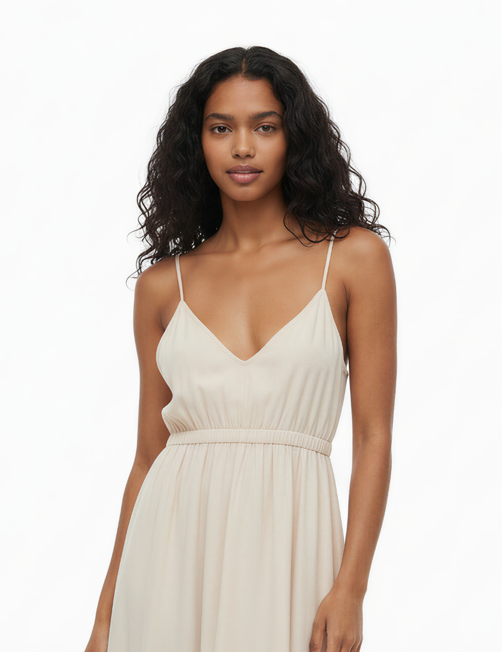 Sunday dress in ivory