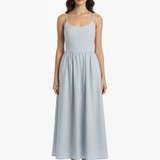 Riviera dress in baby blue