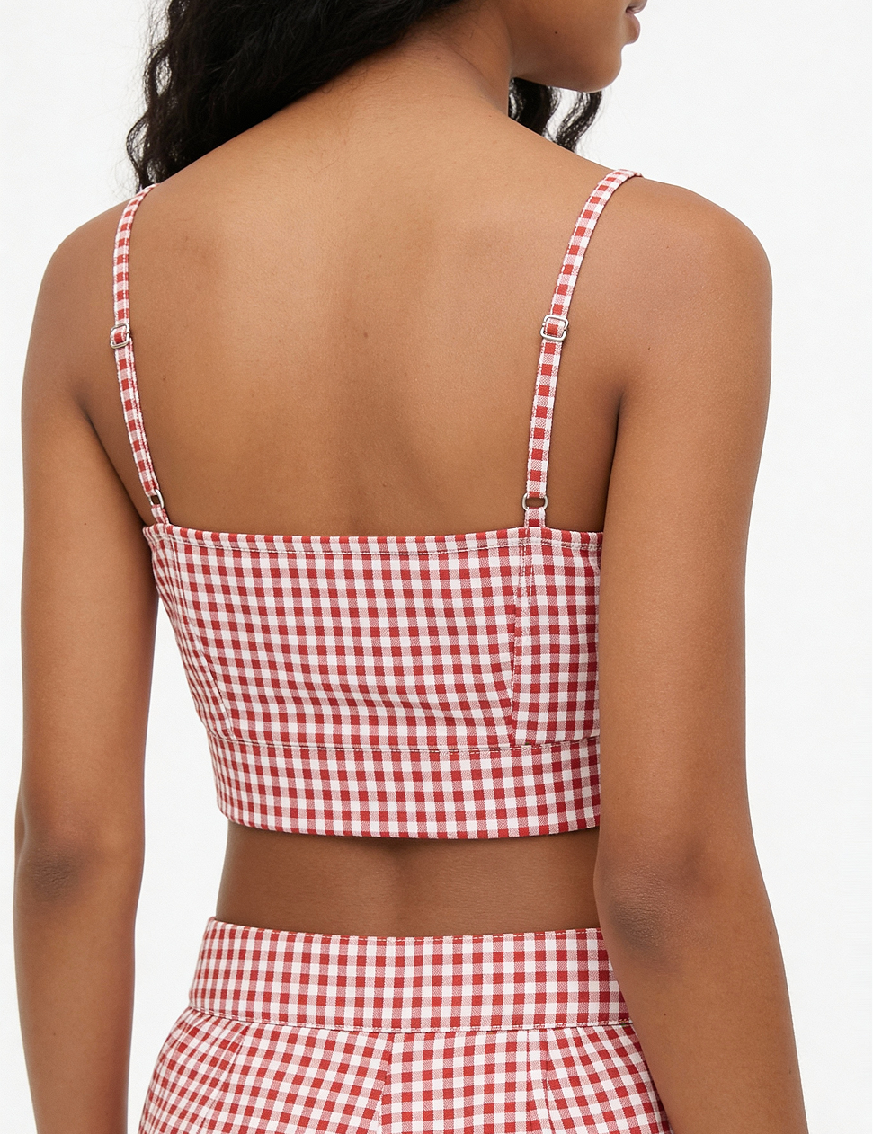 Checkered tank in red