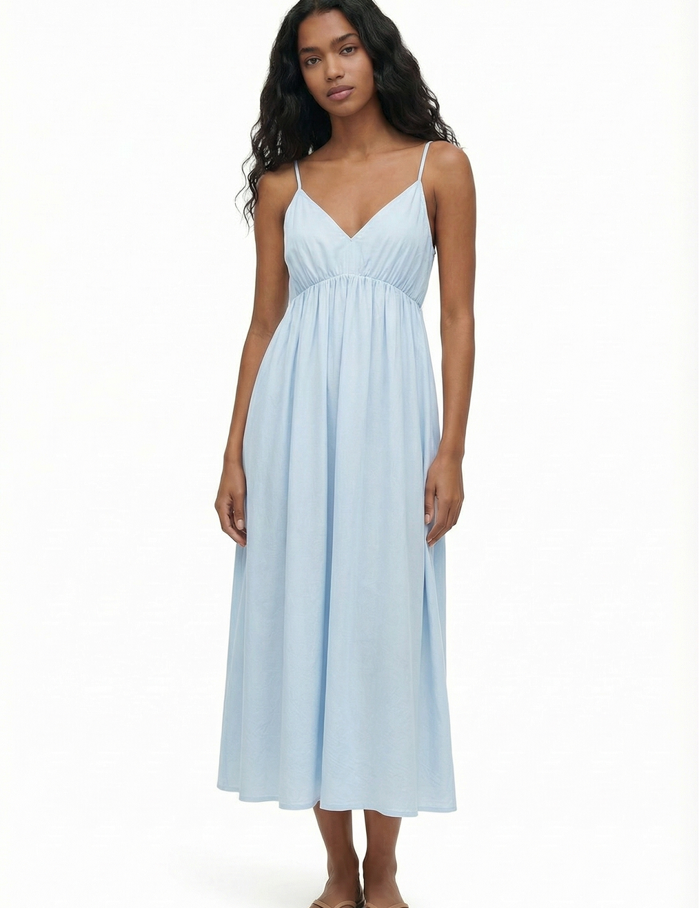 Sunday dress in light blue