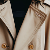 Classic trench in beige
