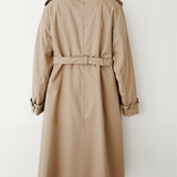 Classic trench in beige